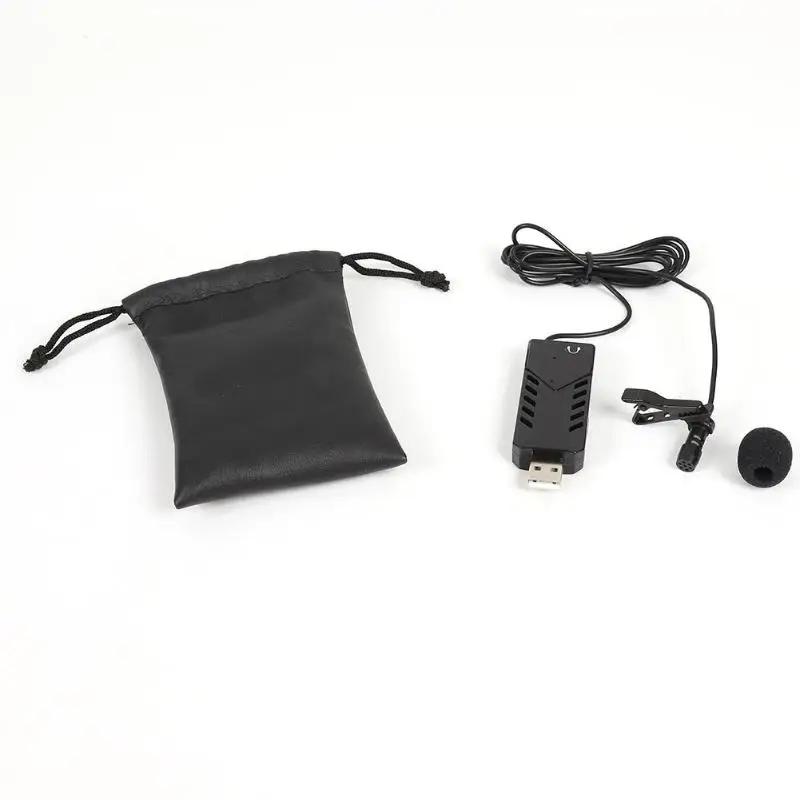 USB Omnidirectional Lavalier Microphone Computer For Yoga TikTok game Live broadcast