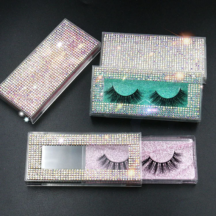 Wholesale 3pairs Fake Eyelashes Custom Handmade Cruelty Free Natural Short Looking Mixed 3d Silk Mink Lashes With Box