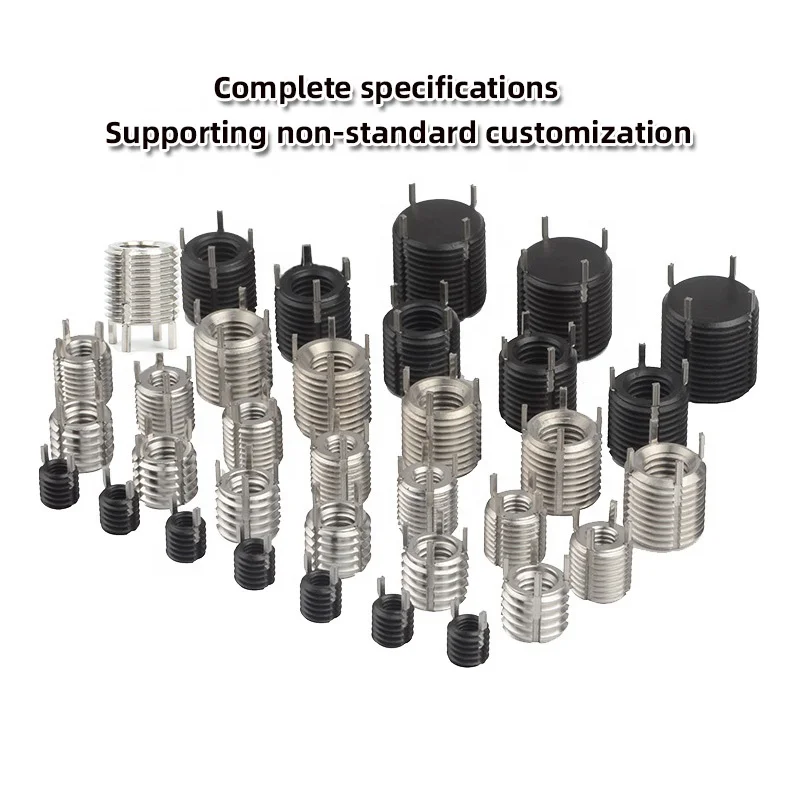 Four Key Locking Thread Insert Wire Cnc Threaded Insert Plastic Other Fasteners
