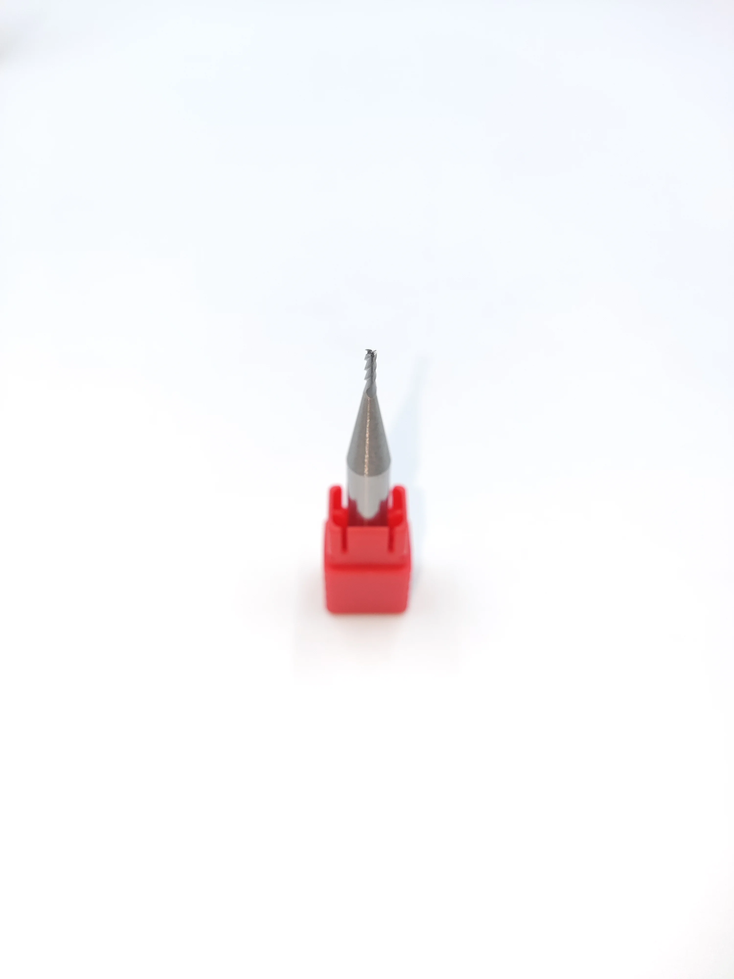 HRC55 solid carbide milling cutters standard length uncoated 3-flute square end mills for aluminum alloy