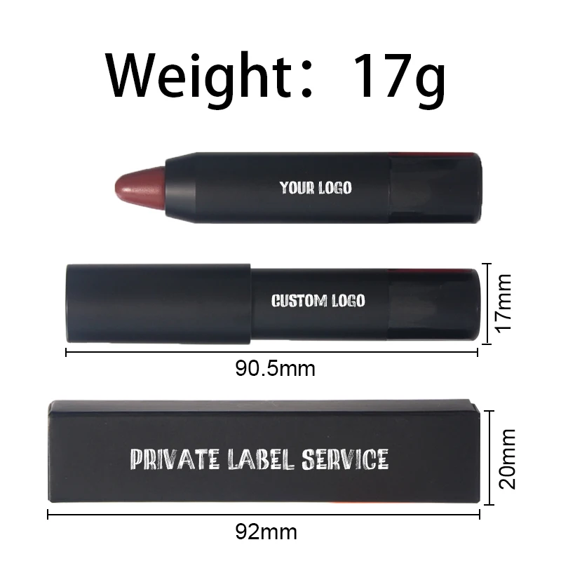 matte no logo lipstick new model waterproof lip crayon matte lipstick wholesale lipstick pen