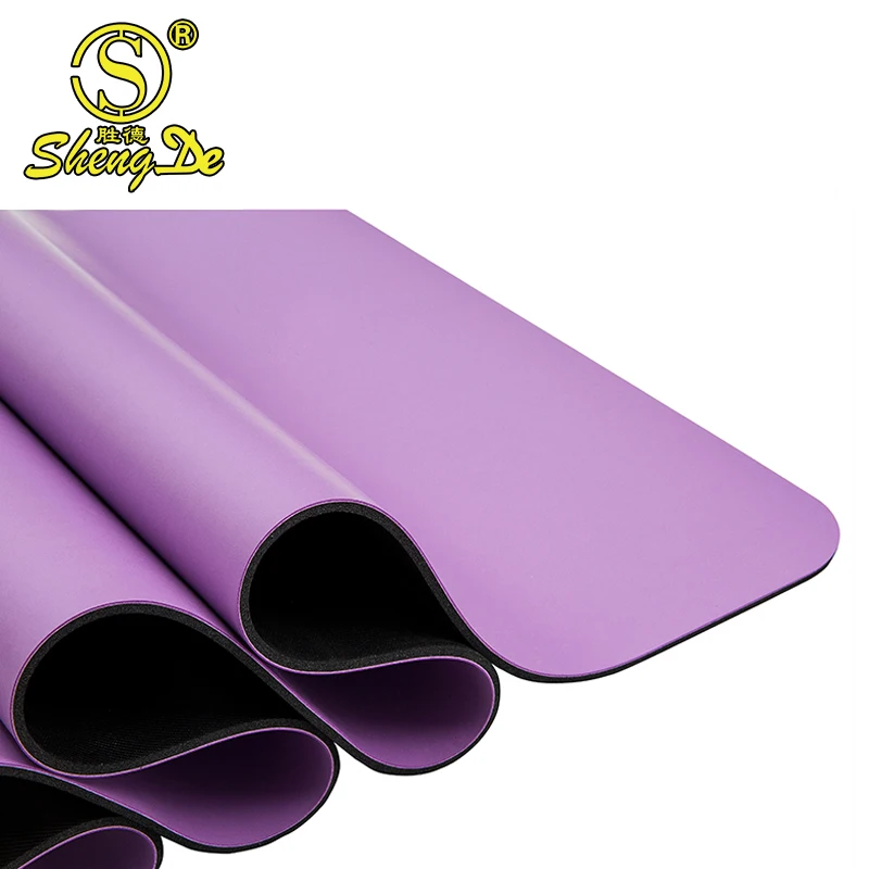 Sustainable Eco Friendly Sweat Absorb Gymnastics Pilates Rubber Yoga Mat PU