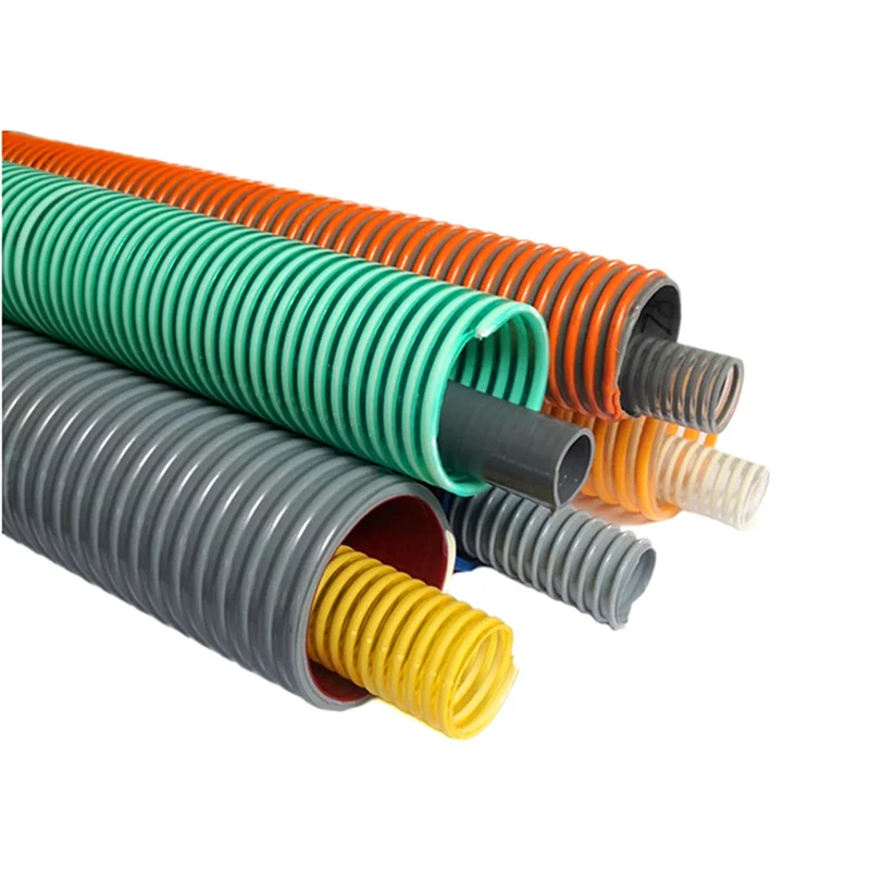 
Colorful PVC Helix Suction Hose / Abrasive PVC Vacuum Delivery Hose For Water Pump 