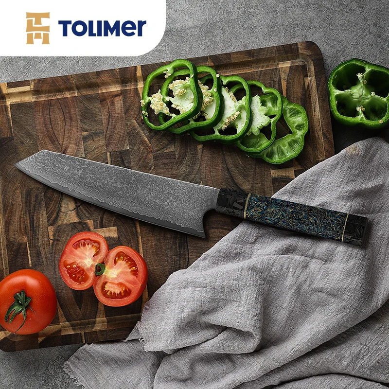 High Carbon German Stainless Steel Meat Cleaver Kitchen Kiritsuke Knife Premium 7.5 Inch Kiritsuke Knife