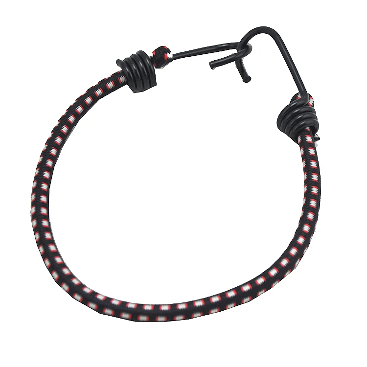 Best seller Rubber elastic bungee cords 8mm diameter Hot sales manufacturer safety motorbungee cord