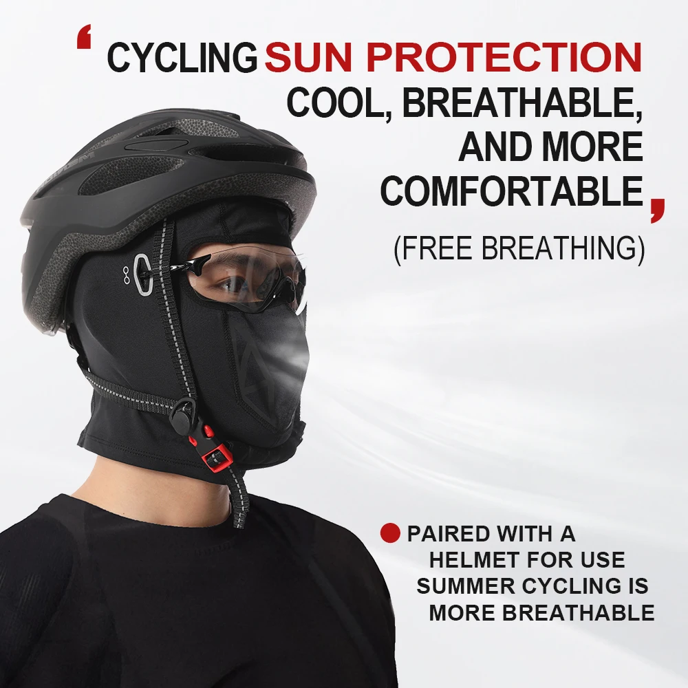 Balaclavas Riding Motorcycle Helmet Liner Head Cover Face Protection Moisture Absorption And Perspiration Lining Breathable Mask