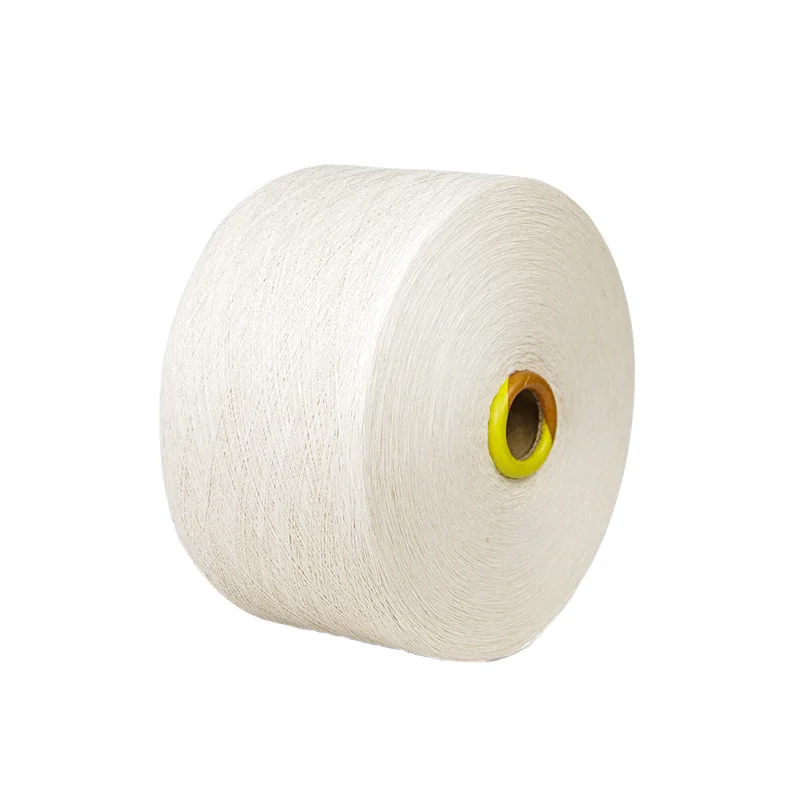 Ne8/2 OE Recycled Yarns For Hand Tufting polyester cotton blended yarn