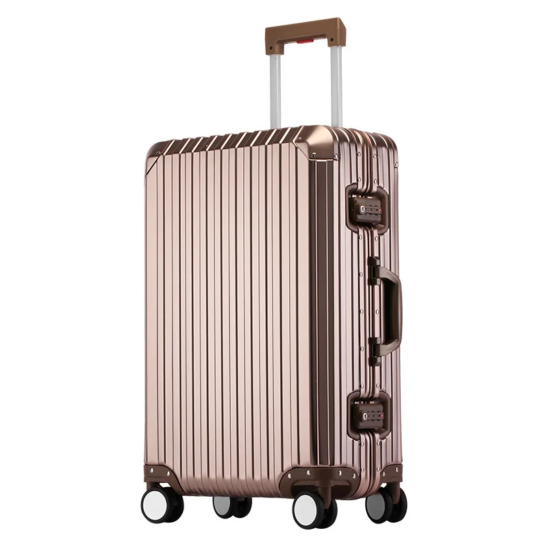 YX13009 Hard Case Customized large capacity suitcases for travel Aluminum-magnesium alloy luggage portable case
