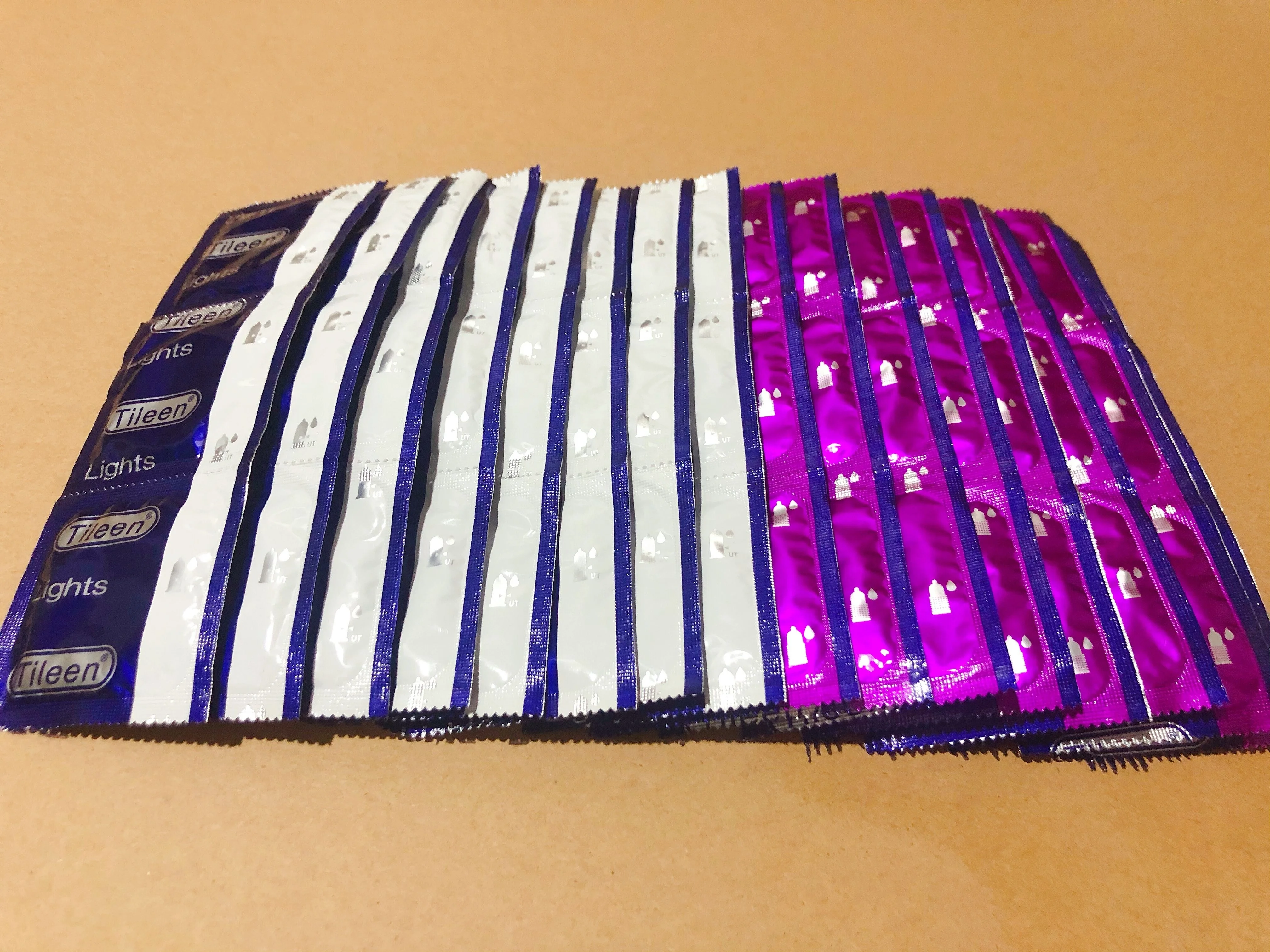 Bulk condom Ultra thin condom Dotted condom without box