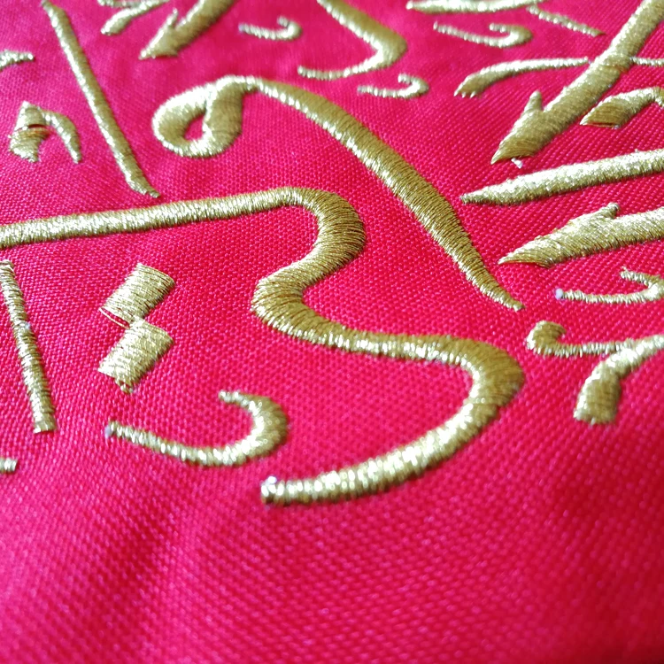 fashion mini matt material printed gift box packing UAE flag scarf top quality VIP design uae national day scarf