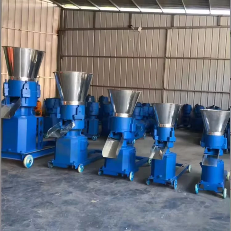 Small household wood pellet machine/rice husk biomass energy pellet processing equipment