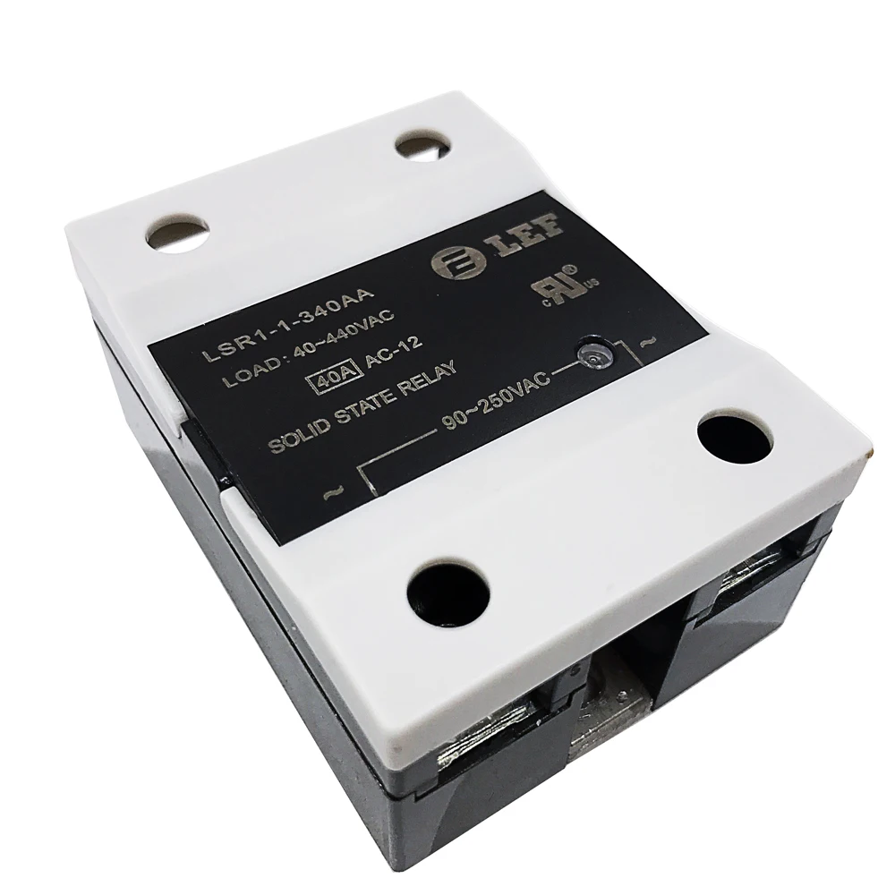 10A 25A 40A 60A 80A 120A  SSR-60DA  solid state relay Low current control Long life and low noise  with radiator (optional)