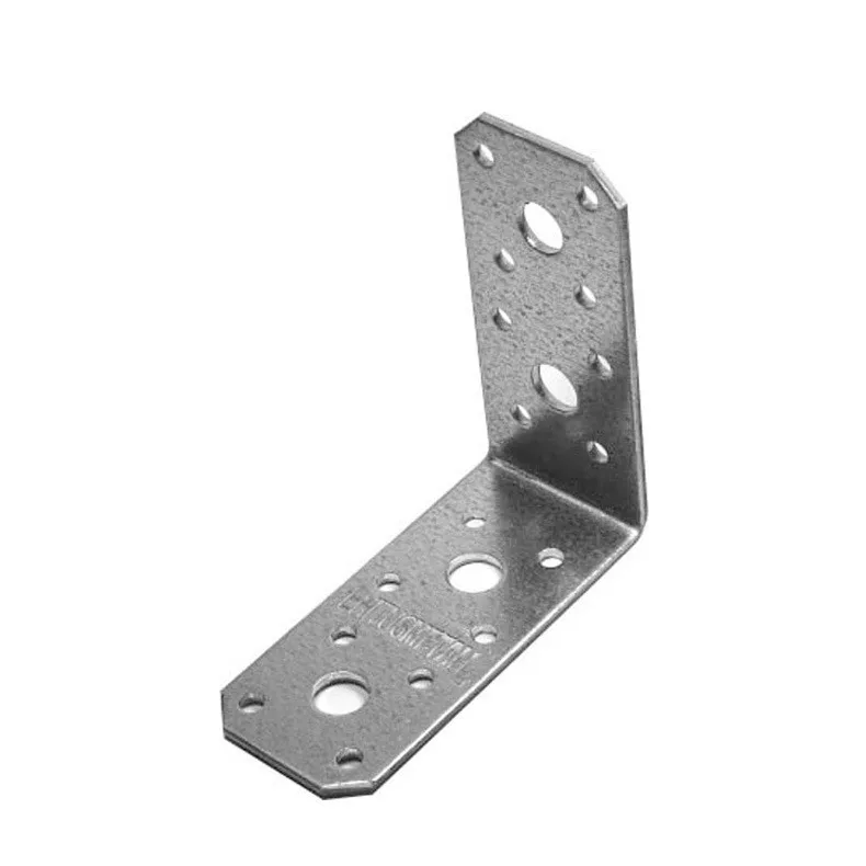Factory Custom Metal L Corner Connecting Brackets Galvanized Steel Angle Brackets For Wood