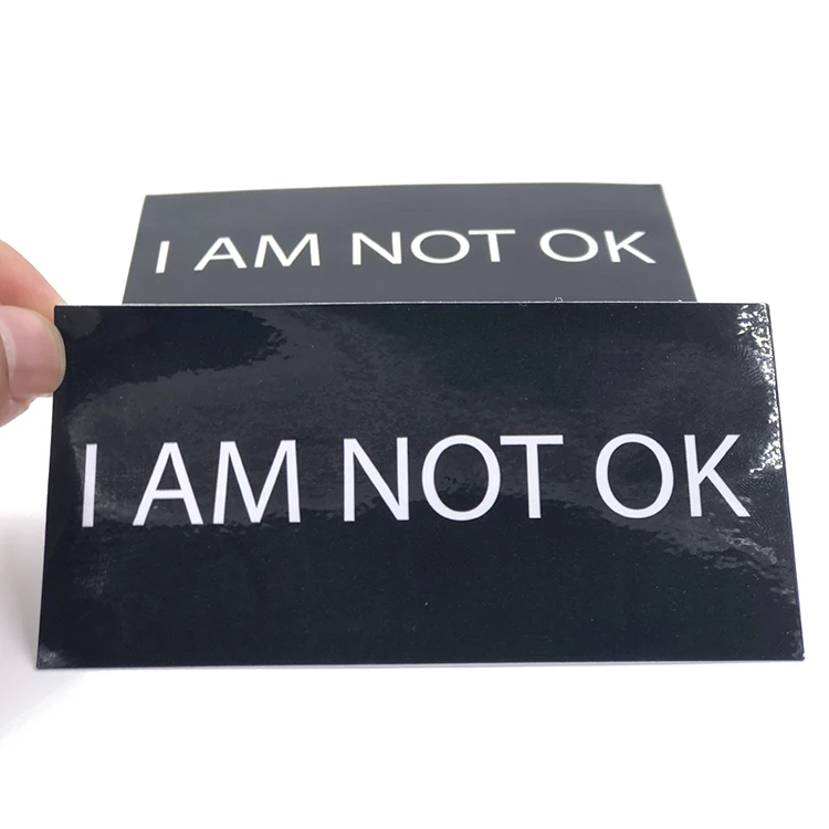 Die Cut Custom Clear Stickers Kiss Cut Design Custom Made Stickers Self-Adhesive Custom Square Stickers