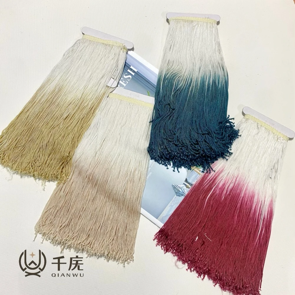 Отделка из вискозы для латинского танца