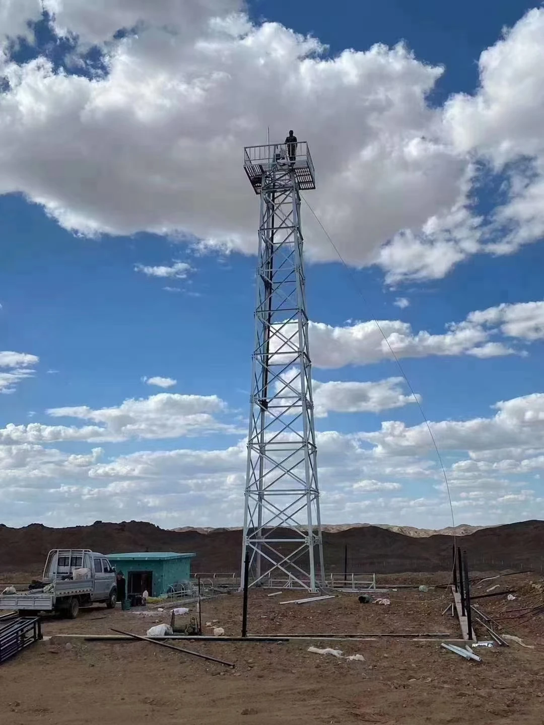 Металлическая Башня охранник на тюрьмы безопасности башня