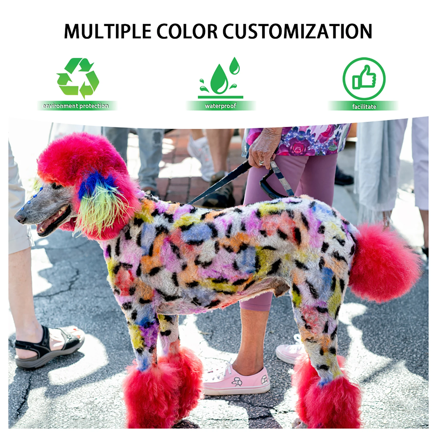 Wholesale Natural Pet Hair Dye Cat And Dog Hair Dye Pet Fur Spray paint