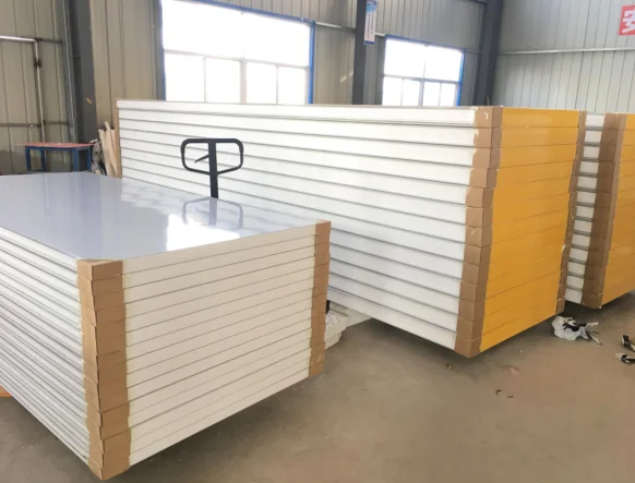 Low Cost Roofing Materials 0.5mm Steel Surface eps Sandwich Panel