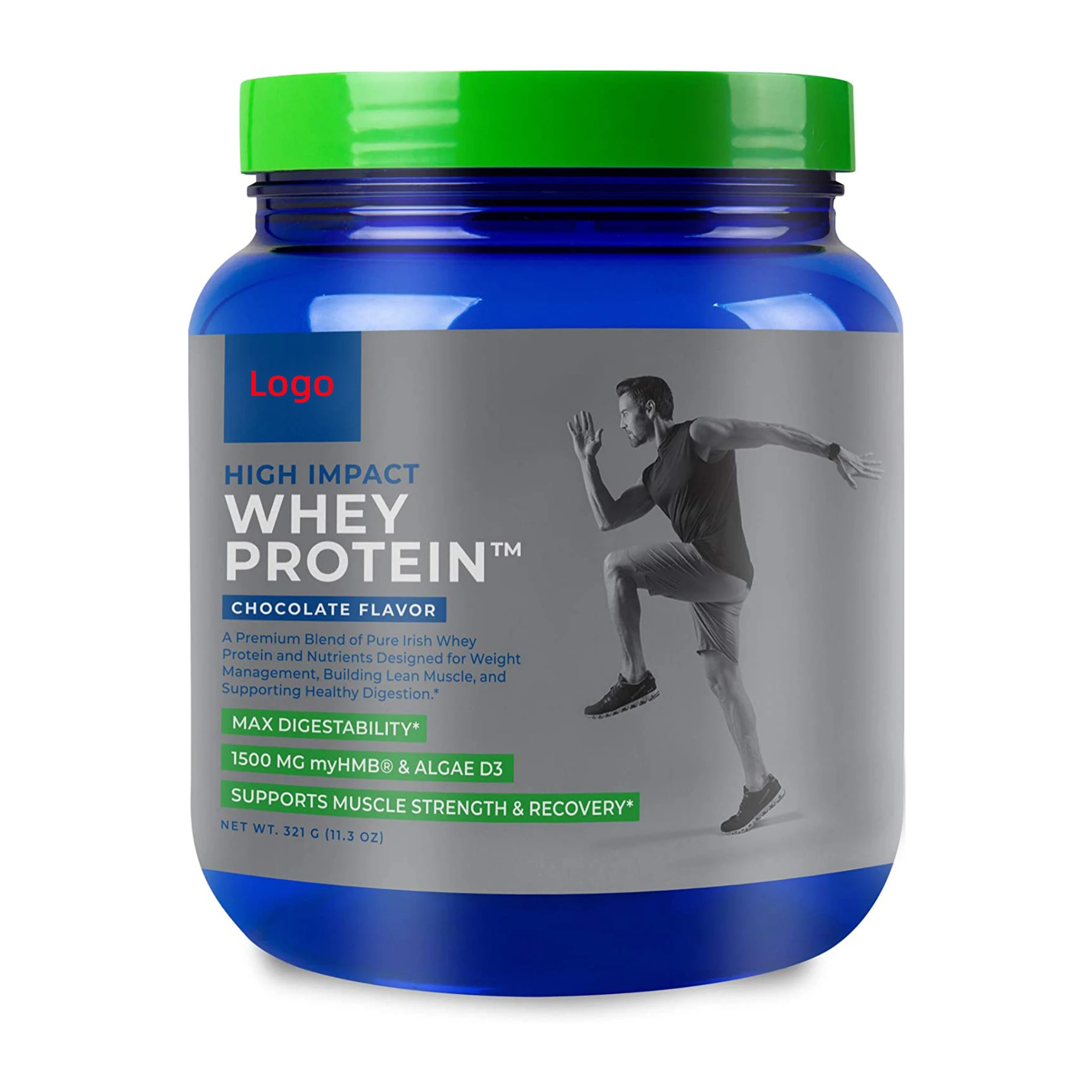 Протеиновый Порошок Сывороточного Белка с высокой степенью воздействия, в упаковке, завод по уходу за здоровьем