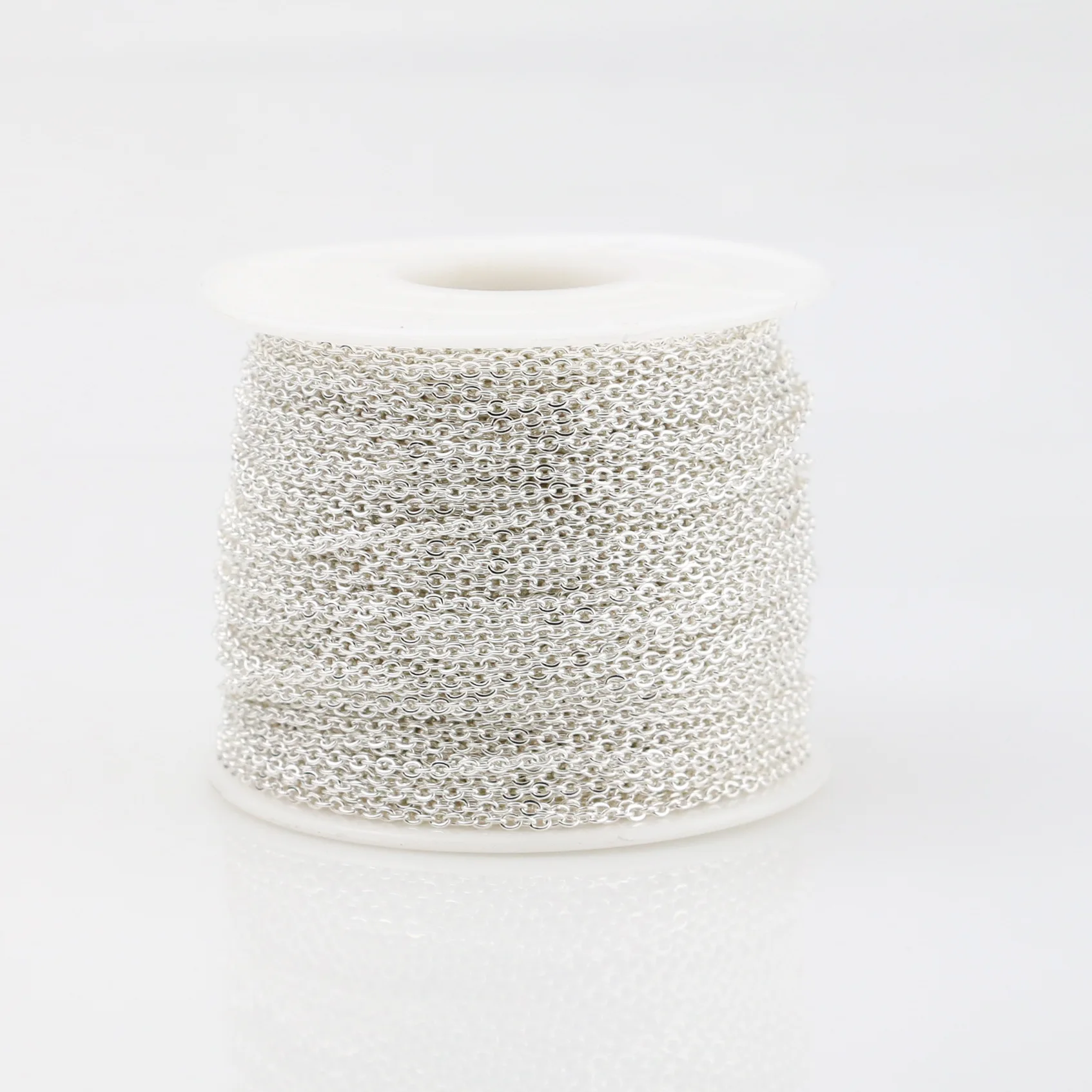 Stainless Steel Cable Rose Gold Chain O Chain For Diy Bracelet Jewelry Making Supplies Necklace Accessory Wholesale