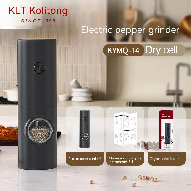 Portable Safe Technology Electric, Pepper Grinder Cheap Price Salt And Pepper Mill Grinder