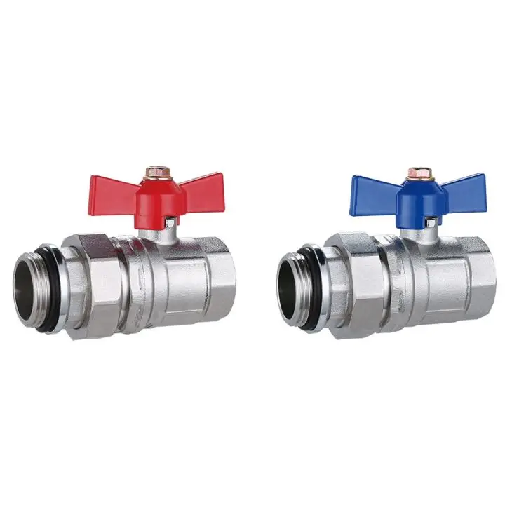 Brass Manifold With Flow Meter 2-12 Ways Brass Collectors With Flow Meter For Floor Heating