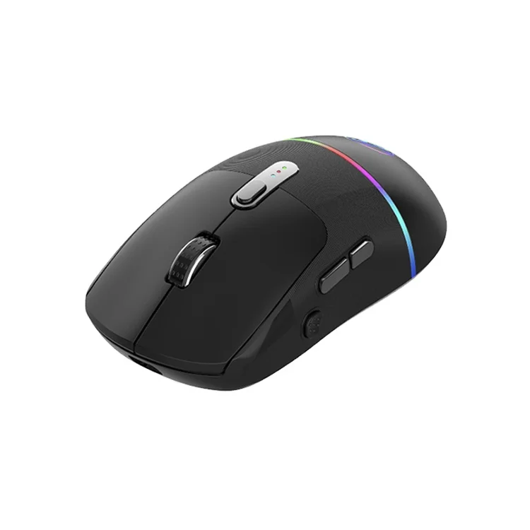 Высокопроизводительная Беспроводная игровая мышь Pixart 3212 сенсор DPI 12800 Max RGB эргономичная мышь Беспроводная игровая мышь