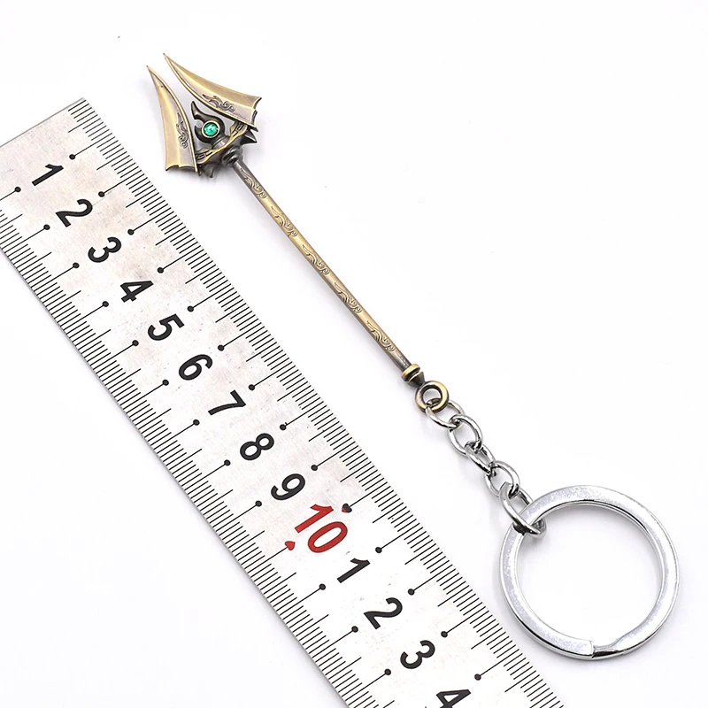 Wholesale Custom Luxury Keychain LOLs Game Accessories Pendant Metal Keyring for Key or Bag Decoration