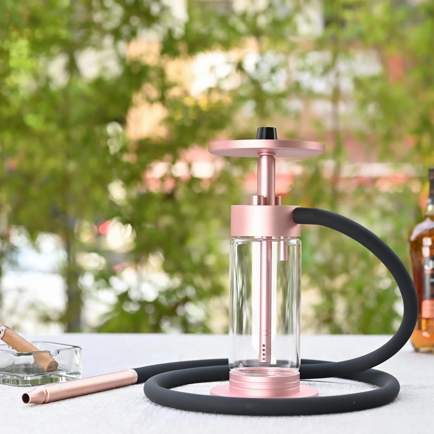 High Quality Luxury Design Upmarket shisha Hookah European and American Hot Selling Shisha Hookah Set