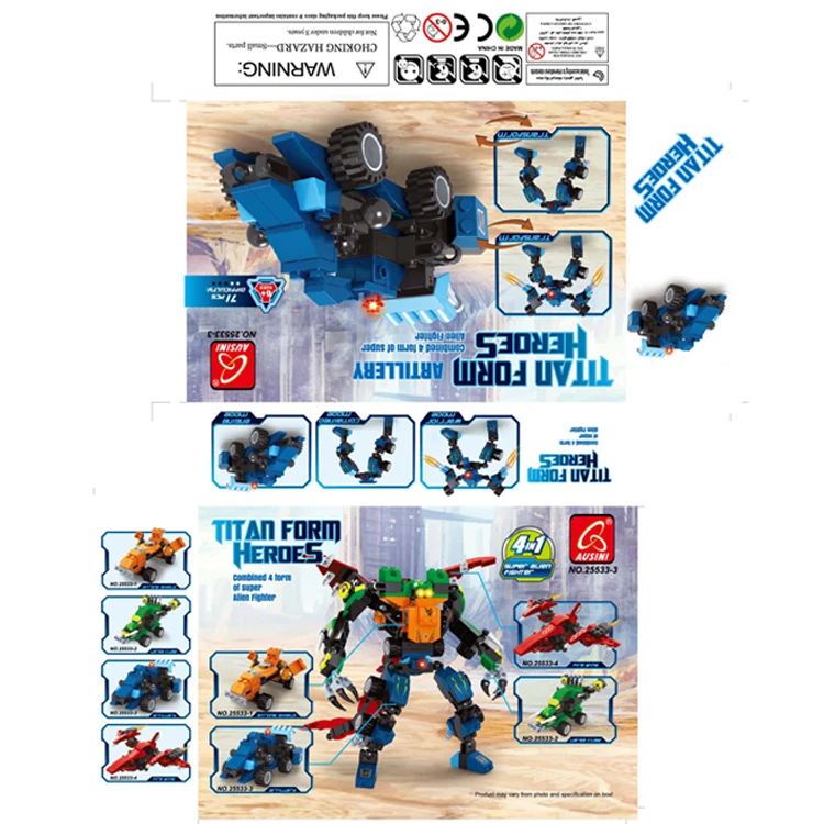 1996 AUSINI 79 pcs giant colored engineering boys funny building block toy