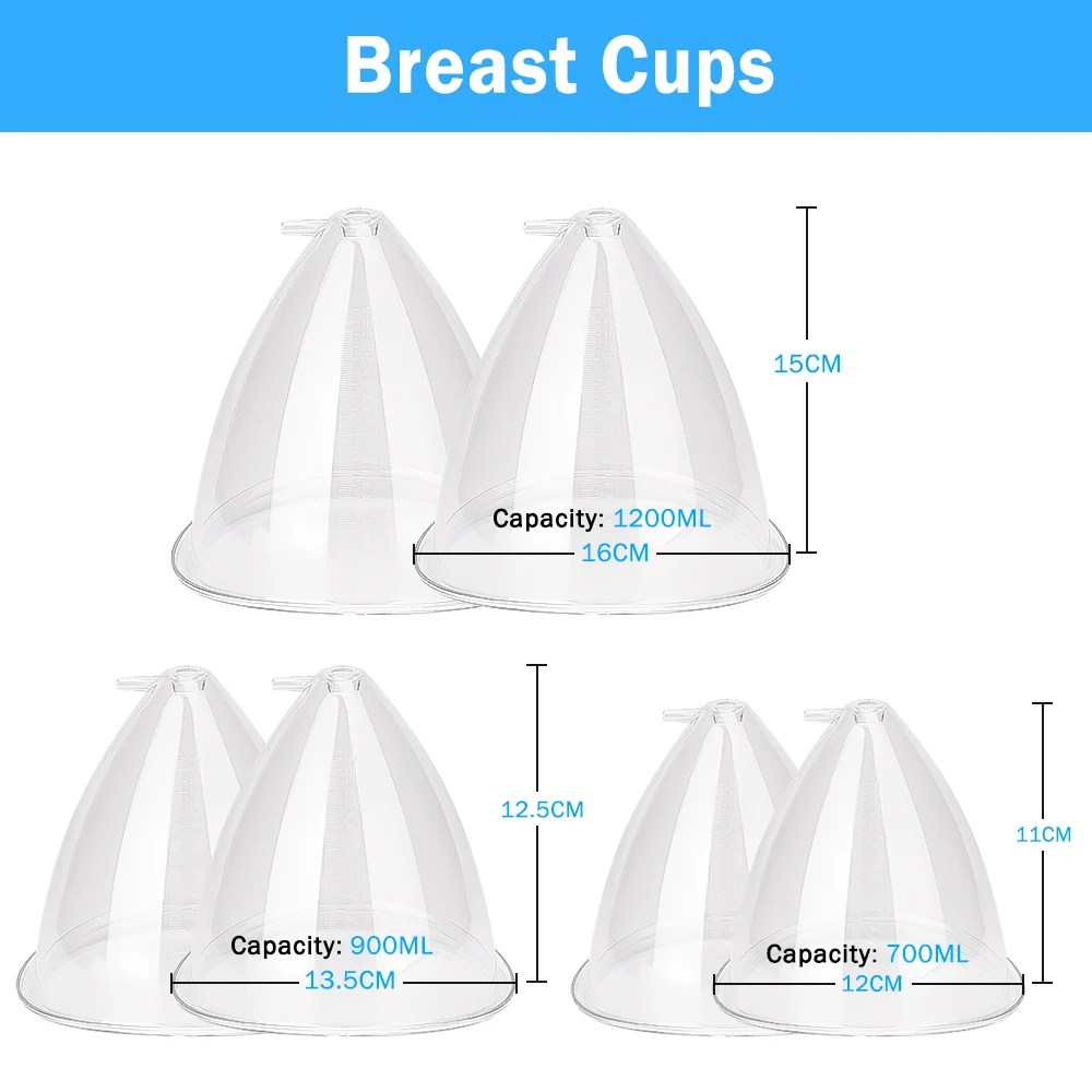 New design small and light vacuum therapy machine butt breast enlargement massager