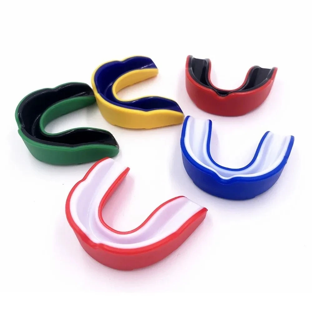 Custom EVA Football Boxing Mouthguard Sports Basketball Teeth MMA Gum Shield Gumshield Mouth Guard For Grinding Teeth