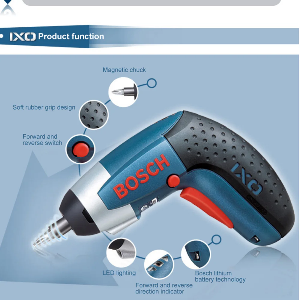 Электрическая дрель Bosch taladro шуруповерт bosch ixo3 электрическая ручная литиевая перезаряжаемая отвертка 3 6 В