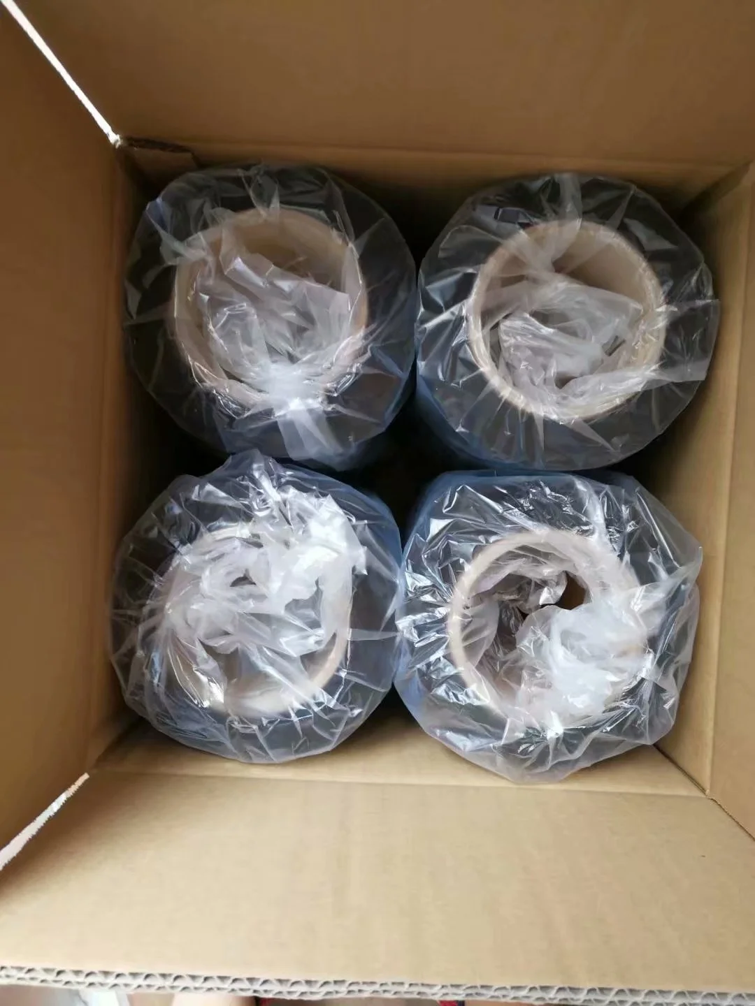 Best quality of Blue Stretch film for wrap pallet and carton/Color Stretch wrap film