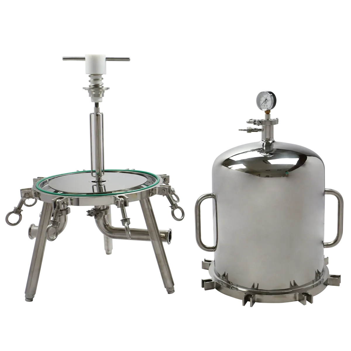 Sake Tokubetsu Honjozo Junmai Daiginjo Chinese Spirits Cartridge Filtration Stainless Steel Filter Housing