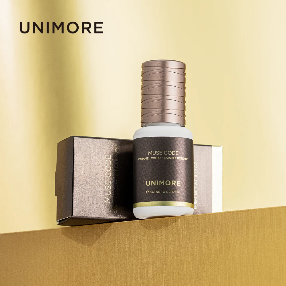 Unimore Supplies Hypoallergenic Water Resistant Oil Resistant Lash Glue Vegan Latex Free Eyelash Adhesive Glue