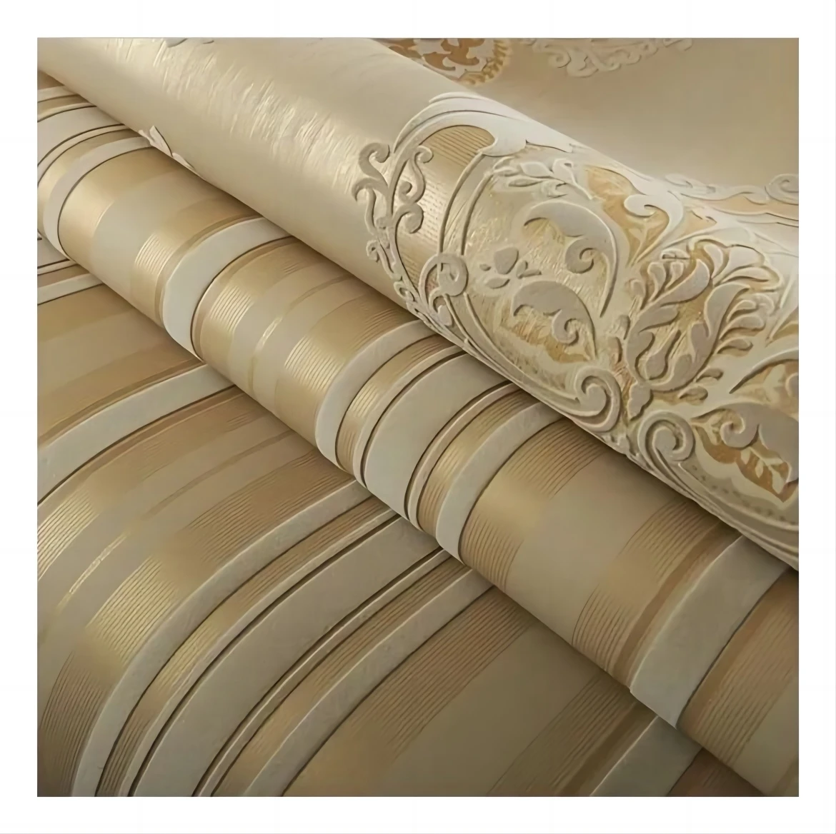 Beautiful scenery wallpapers 3d China style customized wallpaper with ready goods