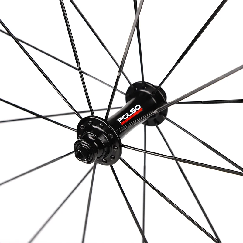 POLSO WS007 Road bike wheels 8/9/10/11speed lightweight road bike wheel set 20-24 holes 700c rim brake