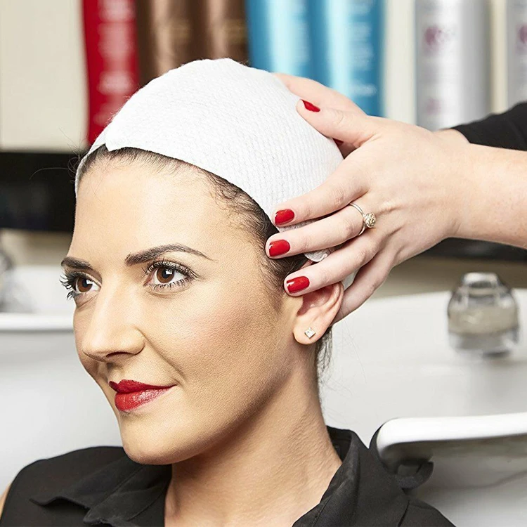 
Wholesale customized biodegradable disposable non woven 100% viscose beauty hair salon towels for body 