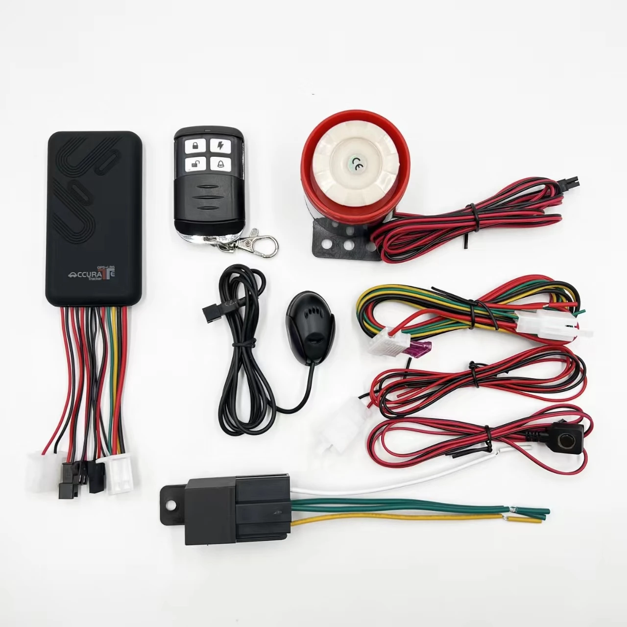 Real-time GSM Long Battery Life gt06N Car gps Tracker Full Set with SOS/MIC/ACC Ignition Detection