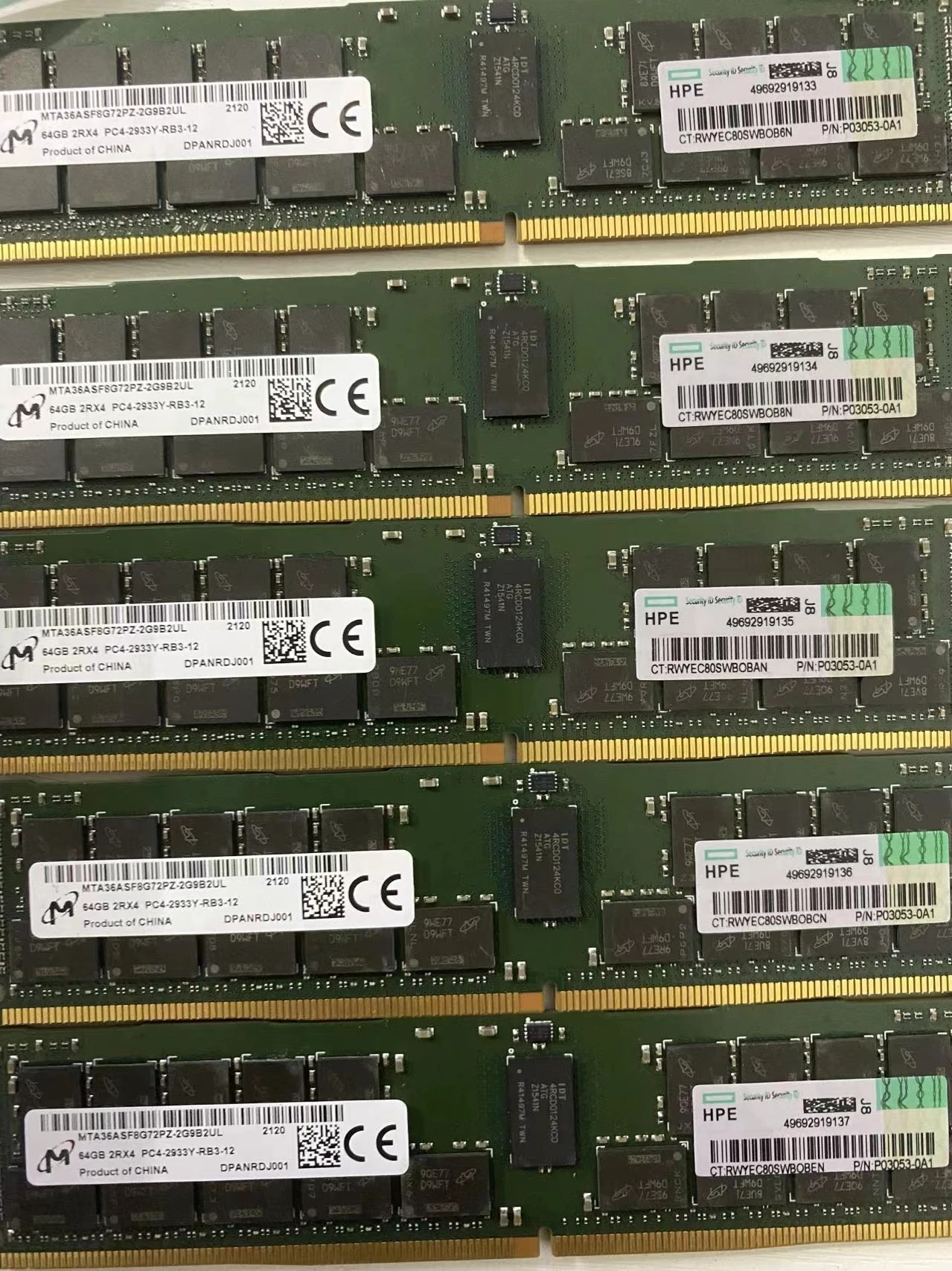 Competitive Cheap Price Manufacturer Cover P00930-B21 64GB / Dual Rank x4 DDR4-2933 Memory Card