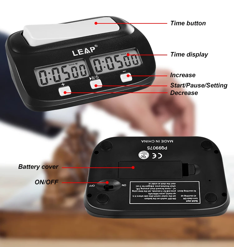 Basic chess game digital cheap Chess clock
