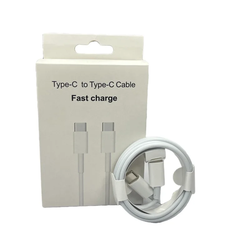 Best Selling Type C Cable Charger Cord Fast Charging USB-C Power Cable With Package C-C Phone Cable For Iphone15 Series