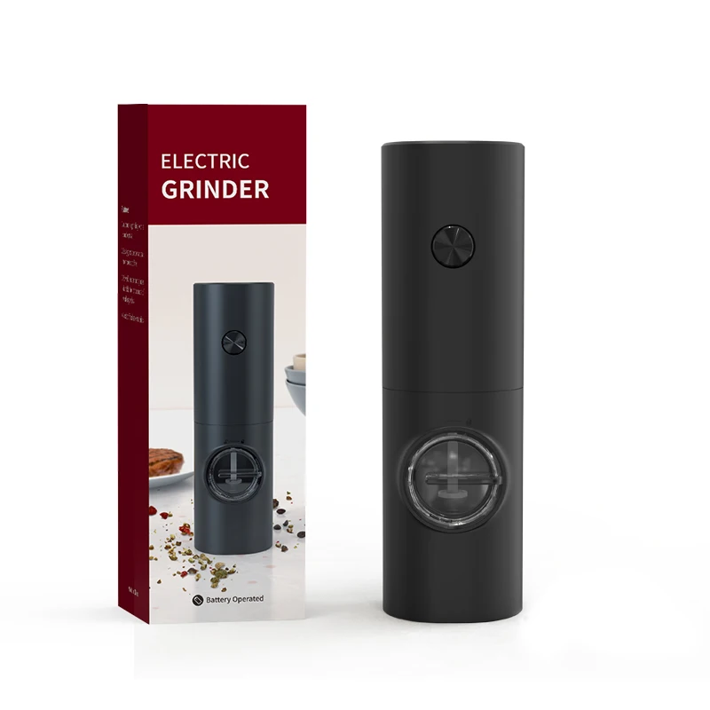 New Design salt and pepper grinder electric Kitchen Gadgets for Cooking electric salt and pepper grinder set