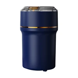 Electric Coffee Grinder for Beans Spices and More Food Grind Automatic Burr Mill with Stainless Steel Blades