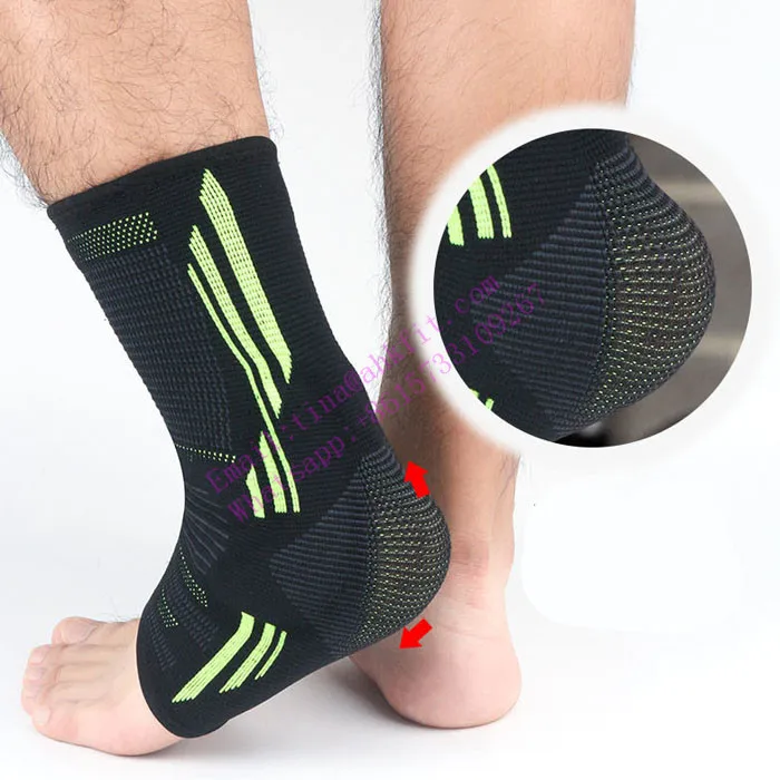 Hot sale plus size basketball ankle support socks with anti collision gel pads