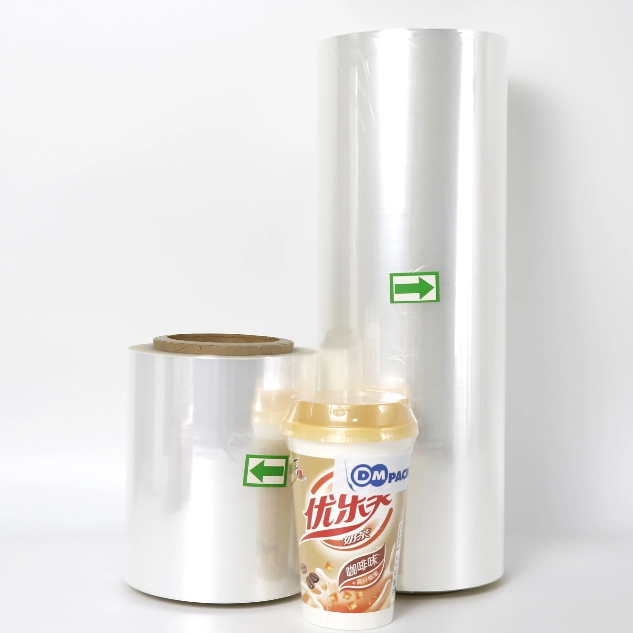 Packaging Roll Shrinkable Pof Thermal Heat Shrink Plastic Pouch Wrap Film Bag For Packing Box