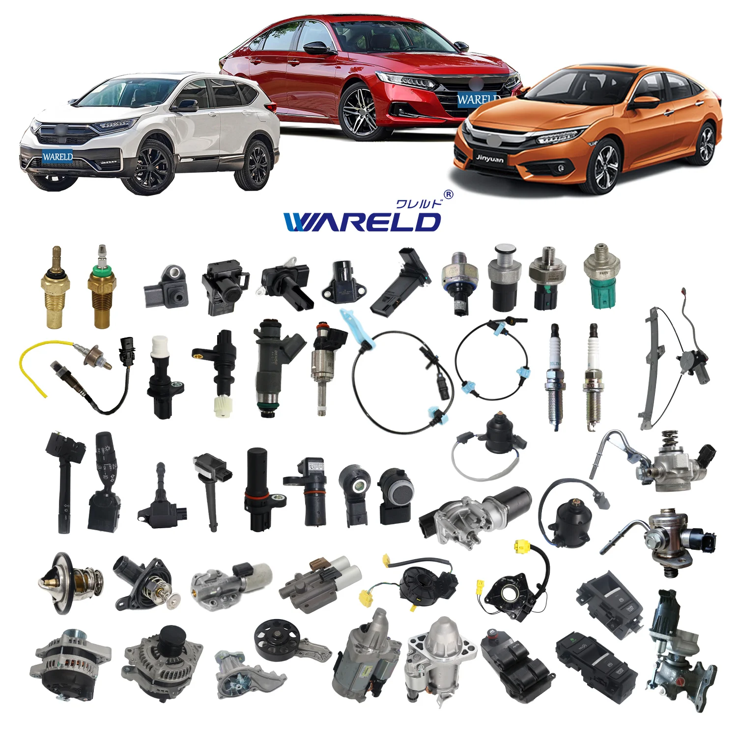 Auto Spare Part Electric System Car Power Window Switch Ignition Coil Motor Starter For Honda ACCORD CIVIC CITY CRV FIT ODYSSEY