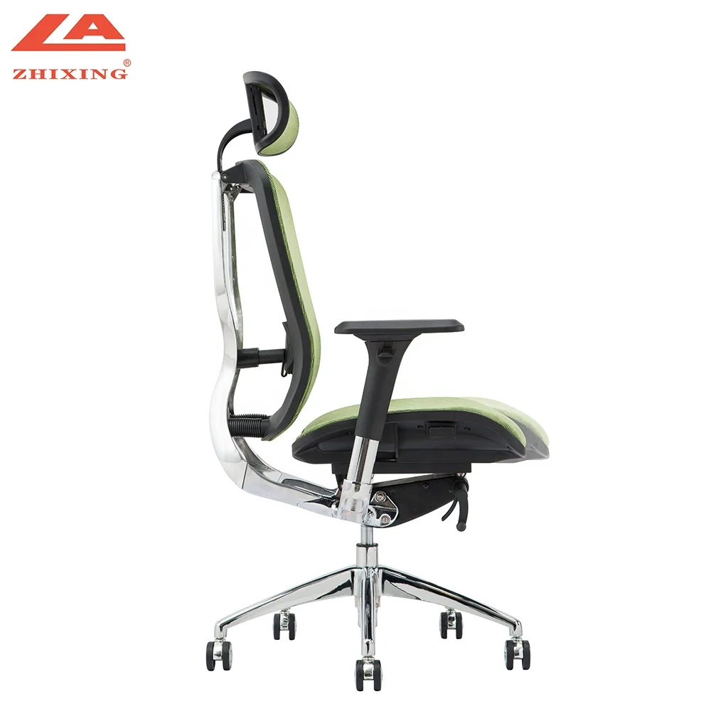 
ZHIXING High Back Green Mesh Ergonomic Executive Office Chair With Headrest 