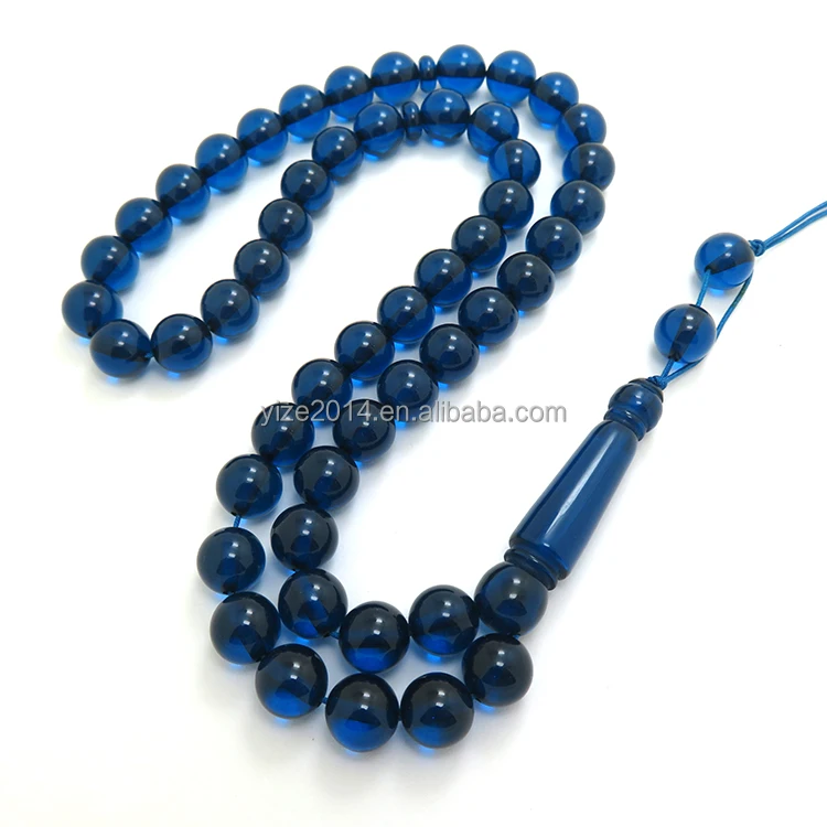 Resin rosary beads 10mm 51pcs tasbeeh prayer beads tasbih dubai tasbeh muslim prayer beads saudi arabia for jewelry masking